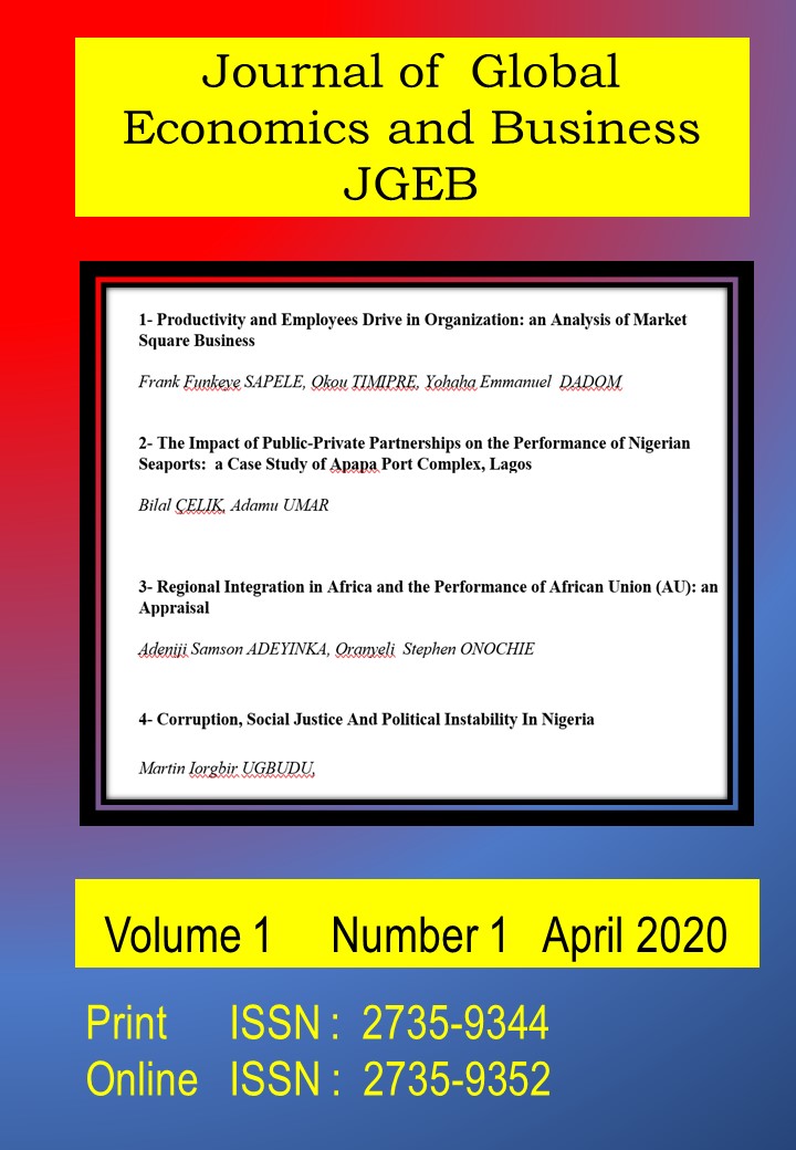 					View Vol. 1 No. 1 (2020): April 2020
				